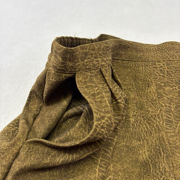 VTG 90s NANCY BOLEN City Girls Brown Faux Suede Western 2 pc. Set - Plus Size 18 - Picture 12 of 16